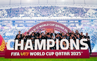 1-0！葡萄牙U17击败奥地利，队史首夺世界杯冠军